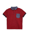 Boys Red Polo Shirt B2004