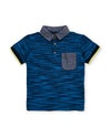 Boys Blue Polo Shirt B2011