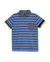 Boys Blue Polo Shirt B2013