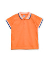 Boys Orange Polo Shirt B2019