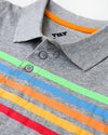 Boys Grey Polo Shirt B2020