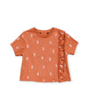 Girls Brown T Shirt G10