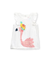 Girls White T Shirt G7