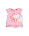 Girls Pink T Shirt G8