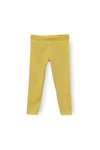 Girls Plain Tights Yellow-815