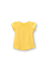 Girls Top T-Shirt Yellow-809