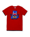 Boy Red Cartoon T-Shirt-8684