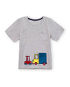 Boy Grey Truck T-Shirt-8687