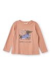 Girls Full Sleeve T-Shirt Pink GFS 67