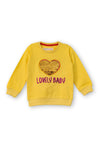 Girls Sweat Shirt Yellow -22 GS 67