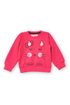 Girls Sweat Shirt Pink -22 GS 22