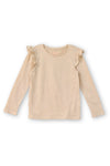 Girls Full Sleeve Shirt Light Brown  22 GFS 54