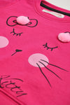 Girls Sweat Shirt Pink -22 GS 22