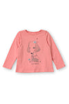 Girls Full Sleeve T-Shirt Pink-GFS 02