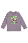 Girls Full Sleeve Shirt Grey GFS 33