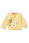 Girls Sweat Shirt Light Yellow- 22 GS 49