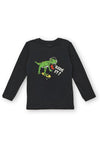 Boys Full Sleeve Shirt Black BFS - 12