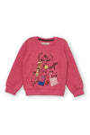 Girls Sweat Shirt Pink-22 GS 42