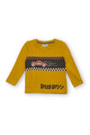 Boys Full Sleeve Shirt Mustard- BFS - 10