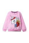 Girls Sweat Shirt Pink 22 GS 8