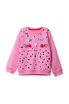 Girls Sweat Shirt Pink 22 GS 1