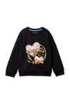 Girls Sweat Shirt Black 22 GFS 5