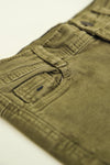 Boys Organic Cotton Pant Green - 2001