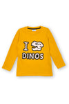 Boys Full Sleeve Shirt Yellow- BFS -36