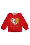 Girls Sweat Shirt Red 22 GS 43