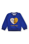 Girls Sweat Shirt Blue-22 GS 28