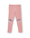 Pink LINDEX Kids Butterfly Tights - 8801