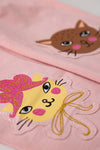 Pink LINDEX Kids Kitten Tights - 8766