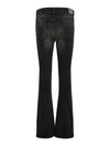 Girls Bell Bottom Pant Black-770