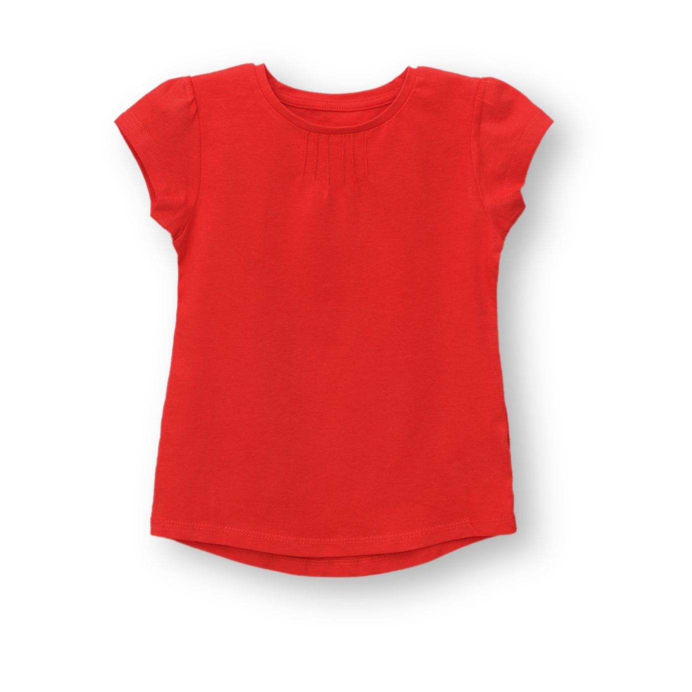 Plain red shirt outlet for girls