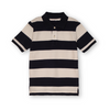 Boys Stripes Polo White & Blue - 582