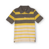 Boys Stripes Polo Yellow - 583