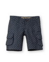 Blue Polka Dot Boys Cotton Shorts - 2002