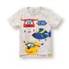 Boys Super Wings Fish T-Shirt Grey - 835