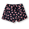 Baby Girls Printed Shorts Black-667