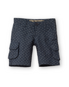 Blue Polka Dot Boys Cotton Shorts - 2002