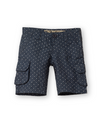 Blue Polka Dot Boys Cotton Shorts - 2002